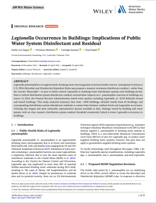 Legionella report cover