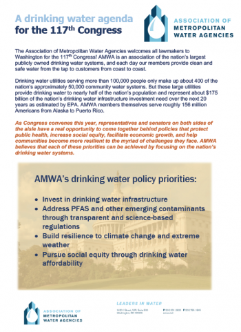 Drinking Water Agenda